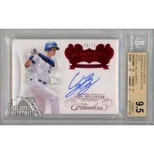 Cody Bellinger 2018 Panini Flawless Autograph Card 06/10 #MM-CB BGS 9.5 **CRACKED**