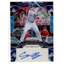 Cody Bellinger 2017 Panini Prizm Blue Camo Autograph Rookie Card #AP-CB 06/10