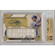 Cody Bellinger 2017 Topps Triple Threads Autograph Rookie Card 06/18 BGS 9.5 **CRACKED**
