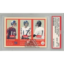 Manning/Rivers/Roethlisberger 2004 Fleer Tradition Rookie Card #351 PSA 10 Gem