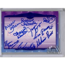 Jessica, Ryan, Lisa, Michelle, Brittany, Carri, Syd, Candace, & Melissa 2012 Benchwarmer Autograph Card 1/7