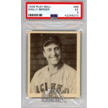 Wally Berger 1939 Play Ball Card #99 PSA 5 Excellent