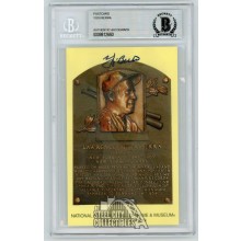 Yogi Berra Autographed Postcard - BAS