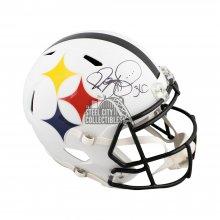 Jerome Bettis Autographed Pittsburgh Steelers AMP Full-Size Football Helmet - JSA COA