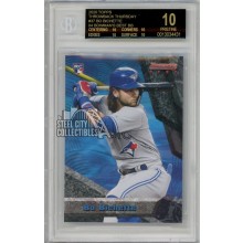 Bo Bichette 2020 Topps x Pete Alonso Rookie Card #37 BGS 10 Pristine Black Label