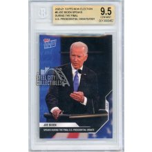 Joe Biden 2020 Topps Now Presidential Election Debate /1821 BGS 9.5 Gem Mint