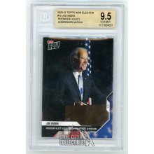 Joe Biden 2020 Topps Now President-Elect Addresses Nation #10 BGS 9.5 Gem Mint