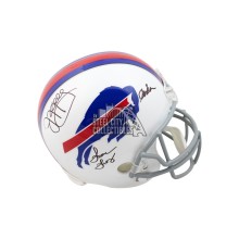 Buffalo Bills Dynasty Kelly Reed Thomas Autographed Replica F/S Football Helmet BAS