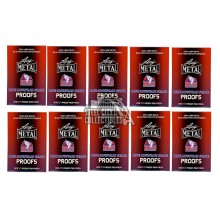 2024 Leaf Metal Blue Mountain State 1/1 Pre-Production Proof 10-Pack Lot