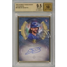 Bo Bichette 2020 Bowman Transcendent Autograph Rookie Card 09/25 BGS 9.5 Gem Mint