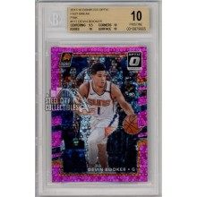 Devin Booker 2017-18 Panini Donruss Optic Pink Fast Break Card #117 03/20 BGS 10 Pristine