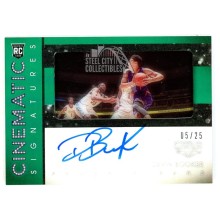 Devin Booker 2015-16 Panini Gala Cinematic Autograph Rookie card 05/25
