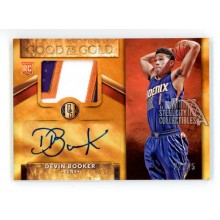 Devin Booker 2015-16 Panini Gold Standard Autograph Rookie Patch Card #17 22/25