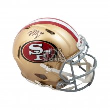 Nick Bosa Autographed 49ers Speed Authentic Full-Size Football Helmet - BAS COA