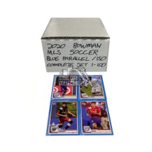 2020 Bowman MLS Soccer Blue Parallel /150 Complete Set 1-100
