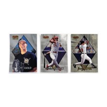 1999 Topps Bowman's Best Baseball Sealed 3-Card Promo Pack