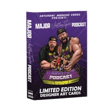 2026 Saturday Morning Cards Matt Cardona Major Wrestling Podcast Box