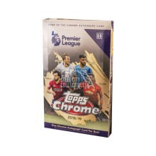 2018-19 Topps English Premier League Chrome Soccer Hobby Box