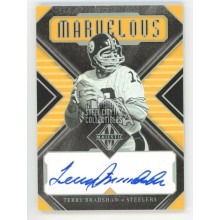 Terry Bradshaw 2019 Panini Majestic Marvelous Autograph Card #MAR-TB 4/5