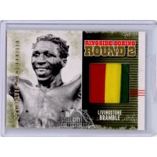 Livingstone Bramble 2011 Ringside Round 2 Boxing Gold Patch Card #AM-53 /10