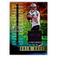 Drew Brees 2017 Panini Illusions Spotlight Laundry Tag Patch Card #SP-DB 1/1