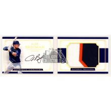 Alex Bregman 2017 Panini National Treasures Autograph Rookie Patch Card #RSMB-AX 09/10