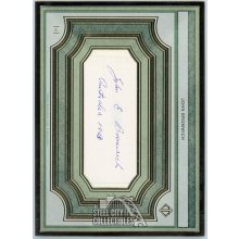 John Bromwich 2020 Topps Transcendent Tennis Oversized Cut Signature