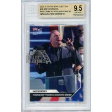Garth Brooks 2021 Topps Now Presidential Election Card #19 BGS 9.5 Gem Mint