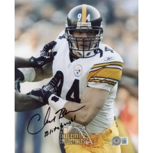 Chad Brown Blitzburgh Autographed Pittsburgh Steelers 8x10 Photo - BAS (Vertical)