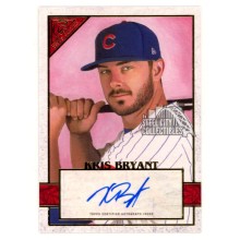 Kris Bryant 2020 Topps Gallery Autograph Card #115 1/1