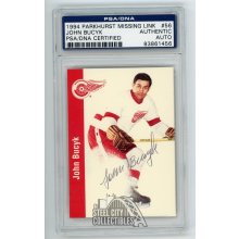 John Bucyk 1994 Parkhurst Missing Link Autographed Card #56 - PSA/DNA