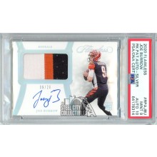 Joe Burrow 2020 Panini Flawless Rookie Patch Autograph RPA Card 09/20 PSA 9