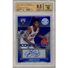 Jimmy Butler 2012-13 Panini Totally Certified Blue Autograph Rookie Card #73 031/129 BGS 9.5