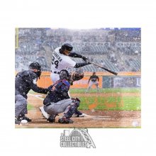 Miguel Cabrera Autographed Detroit Tigers 16x20 Photo - JSA COA (Orange Ink)
