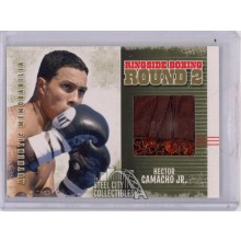 Hector Camacho 2011 Ringside Round 2 Boxing Gold Patch Card #AM-31 /10