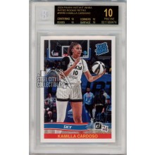 Kamilla Cardoso 2024-25 Panini Instant Donruss Rated Rookie Card #RRR-6 BGS 10 Black Label