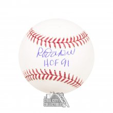 Rod Carew HOF 91 Autographed Official MLB Baseball - BAS COA