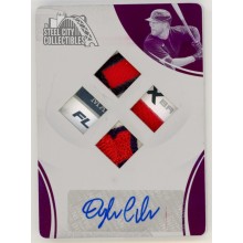 Dylan Carlson 2020 Panini Immaculate Quad Tag Logo Patch Autograph Card #EB-DC 1/1
