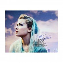 Carmen Electra Autographed 16x20 Photo (Purple Sky) - PSA/DNA COA