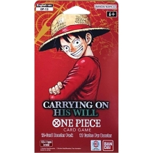 One Piece Carrying On His Will Sleeved Booster Pack
