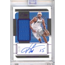 Vince Carter 2021-22 Panini One & One Autograph Jersey Card #JA-VCT 22/35