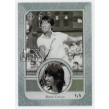 Rosie Casals 2020 Topps Transcendent Tennis VIP Card #36 5/5