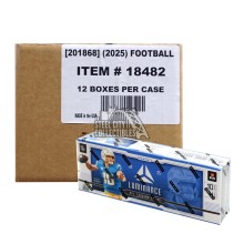 2025 Panini Luminance Football Hobby 12-Box Case