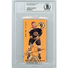 Wayne Cashman 1994 Parkhurst Tall Boys Autographed Card #18 - BAS 10