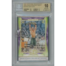 John Cena 2020 Topps WWE Transcendent Tribute Card #JCRP22 BGS 10 Pristine