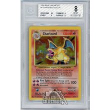 1999 Charizard Pokemon Base Set Holo Card 4/102 BGS 8 | Steel City