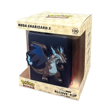 Ultra Pro Alcove Flip Deck Box - Mega Charizard X