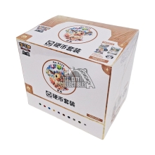 Pokemon Chinese Terastal Gathering Eeveelutions Coin 10-Box Display - Eevee