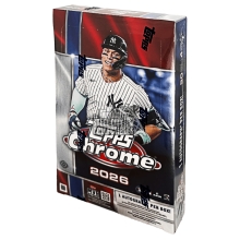 2026 Topps Chrome Baseball Hobby Box