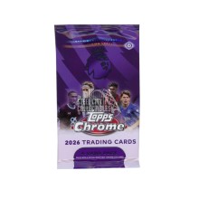 2026 Topps Chrome English Premier League Soccer Hobby Pack